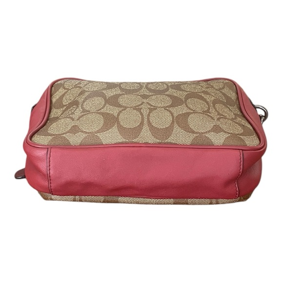 COACH Terrain Pouch In Colorblock Signature Canvas - Picture 7 of 11